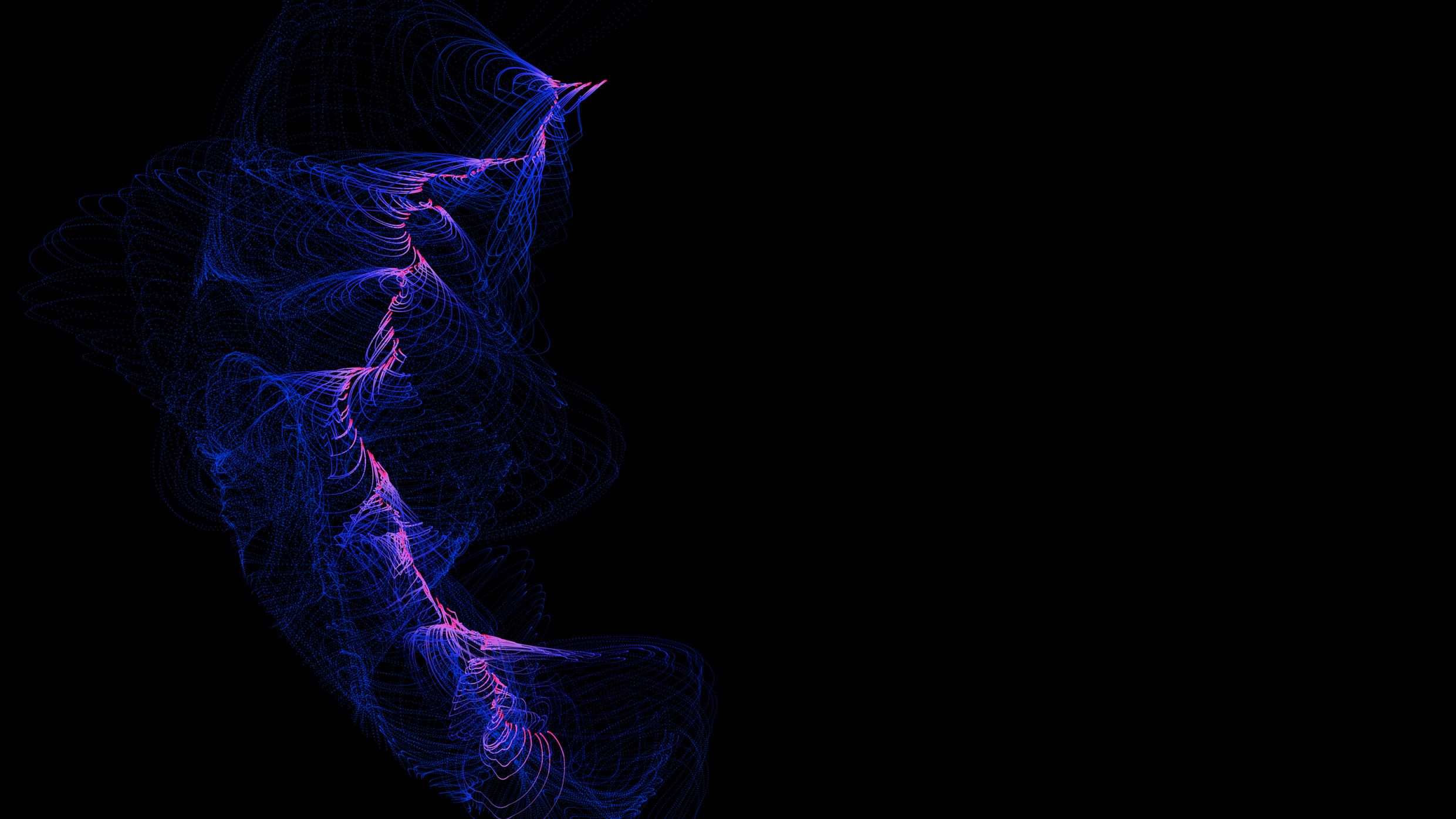 Abstract Colorful Space Background